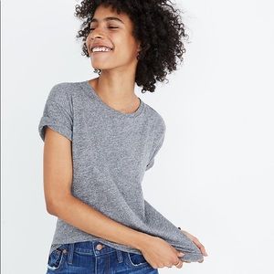 Madewell Whisper Cotton Crewneck Tee Size S NWT